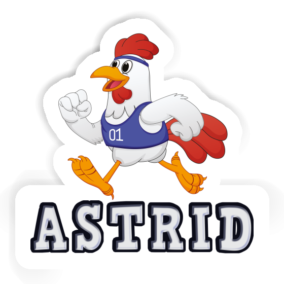 Jogger Sticker Astrid Notebook Image