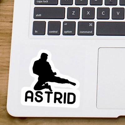 Sticker Astrid Karateka Gift package Image