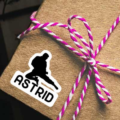 Sticker Astrid Karateka Laptop Image