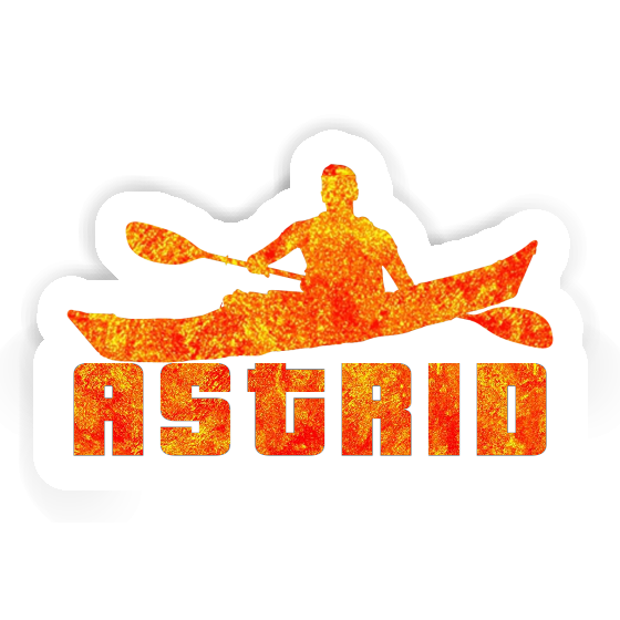 Sticker Astrid Kayaker Gift package Image