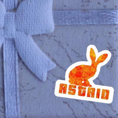 Astrid Sticker Rabbit Notebook Image