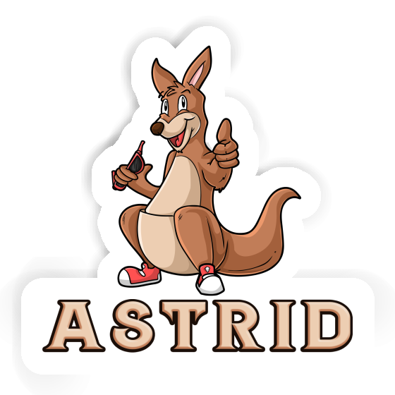 Sticker Astrid Kangaroo Image