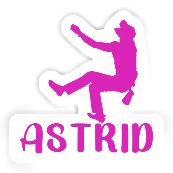 Sticker Astrid Climber Image