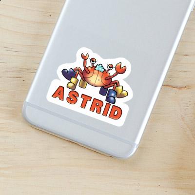 Sticker Astrid Crab Notebook Image