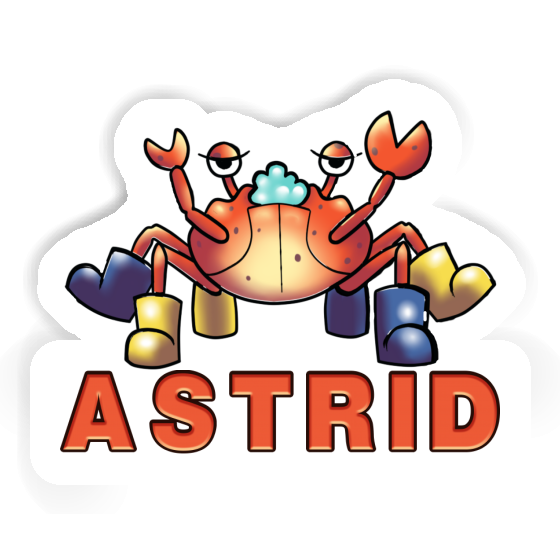 Sticker Astrid Crab Gift package Image