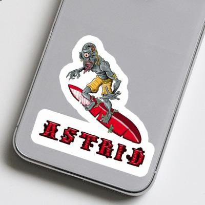 Astrid Sticker Surfer Gift package Image