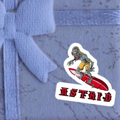 Astrid Sticker Surfer Gift package Image