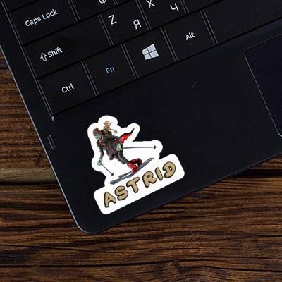 Astrid Sticker Telemarker Laptop Image