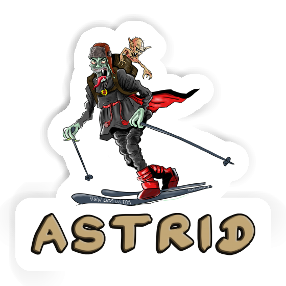 Astrid Sticker Telemarker Gift package Image