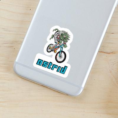 Sticker Astrid Biker Laptop Image