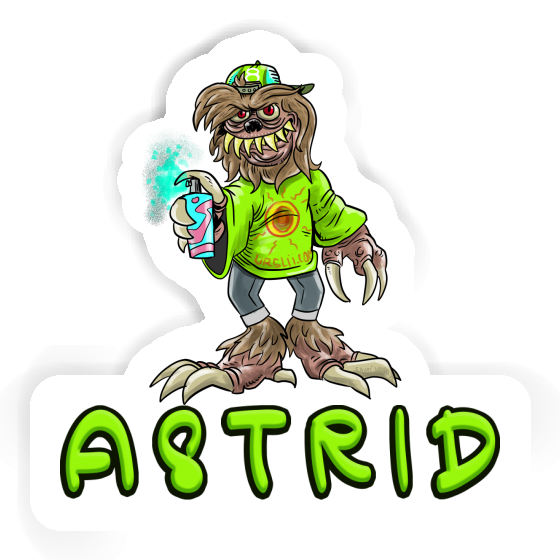 Sprayer Sticker Astrid Image