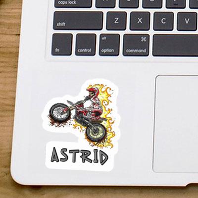 Sticker Astrid Motocrosser Image