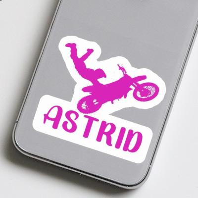 Motocross Jumper Sticker Astrid Notebook Image