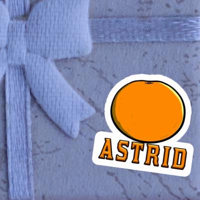 Sticker Orange Astrid Image