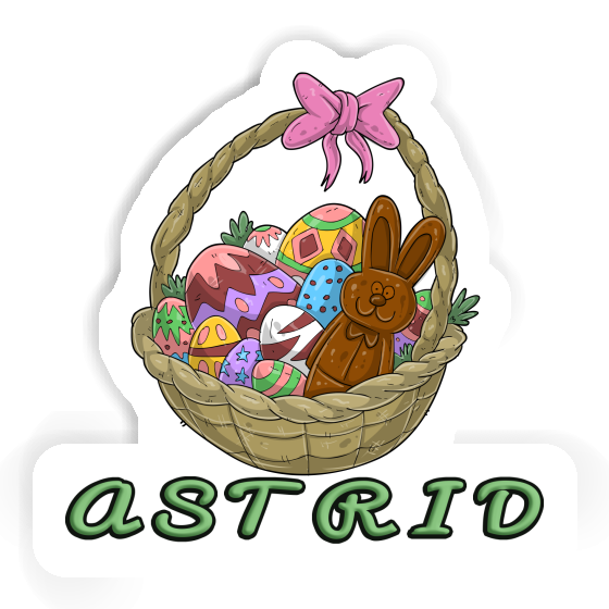 Easter basket Sticker Astrid Image