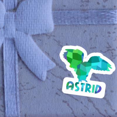 Sticker Astrid Owl Laptop Image