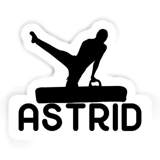 Astrid Sticker Gymnast Image