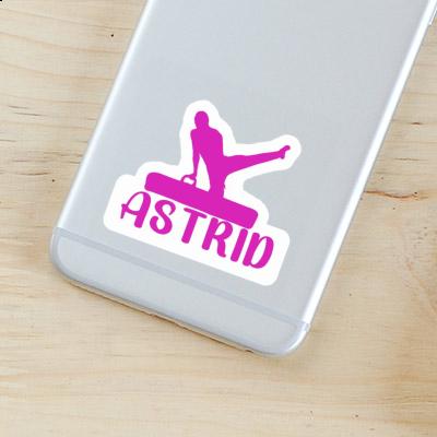 Sticker Astrid Gymnast Gift package Image