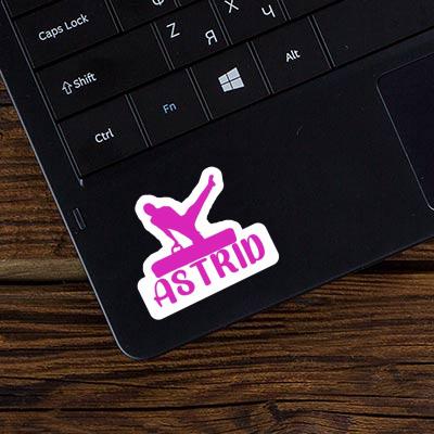 Sticker Astrid Gymnast Image