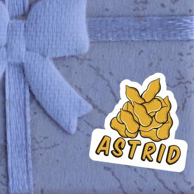 Sticker Astrid Erdnuss Gift package Image