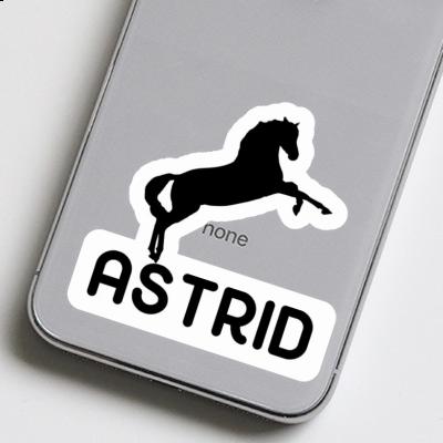 Autocollant Cheval Astrid Notebook Image