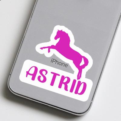 Sticker Astrid Horse Notebook Image