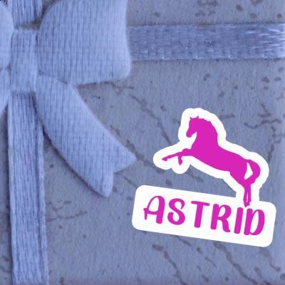 Sticker Astrid Horse Laptop Image