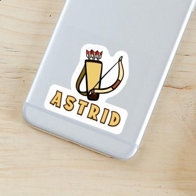 Arrow Bow Sticker Astrid Laptop Image