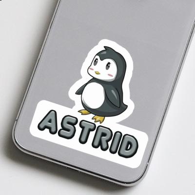 Aufkleber Pinguin Astrid Notebook Image