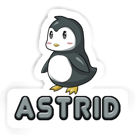 Astrid Sticker Penguin Notebook Image