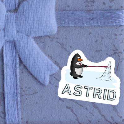 Pinguin Aufkleber Astrid Image