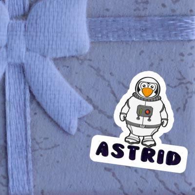 Astrid Sticker Astronaut Gift package Image