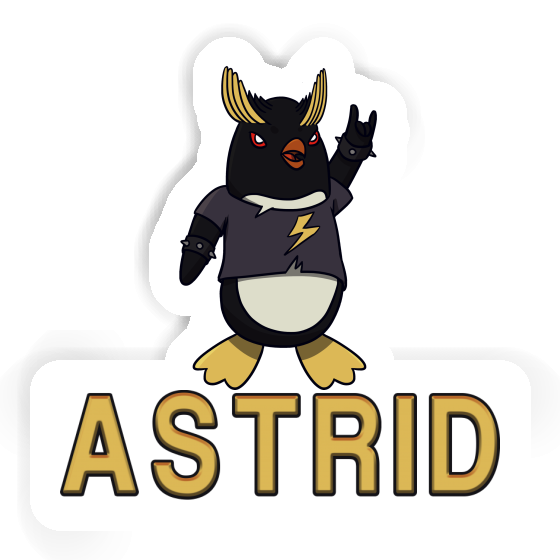 Rocking Penguin Sticker Astrid Image