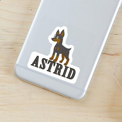 Astrid Sticker Pinscher Notebook Image