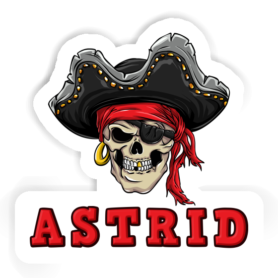 Astrid Sticker Pirate-Head Image