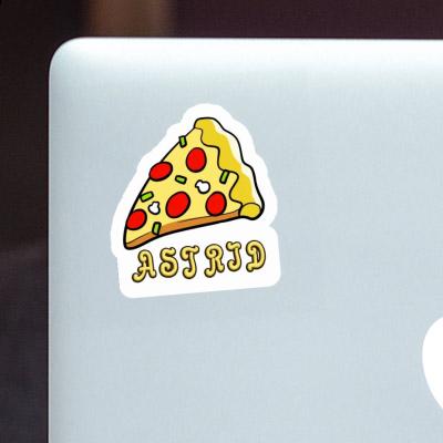 Astrid Aufkleber Pizza Laptop Image