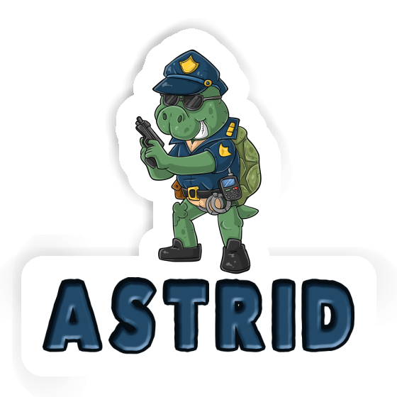 Officer Sticker Astrid Gift package Image