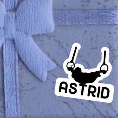 Astrid Sticker Ring gymnast Laptop Image