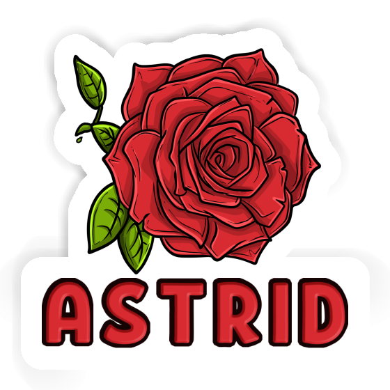 Astrid Sticker Rose blossom Image