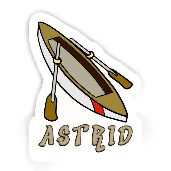 Astrid Sticker Rowboat Image