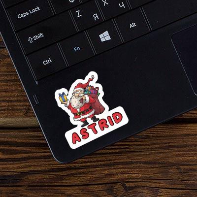 Sticker Santa Astrid Gift package Image