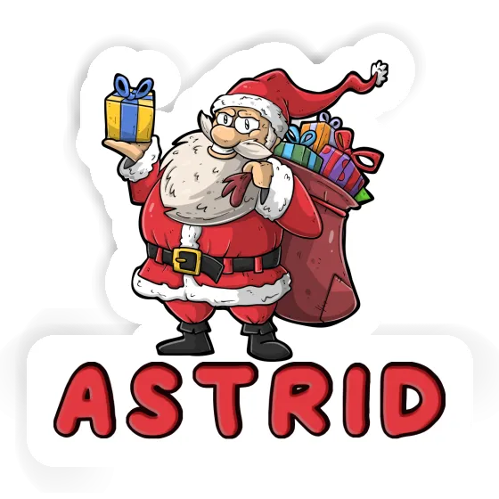 Sticker Santa Astrid Notebook Image