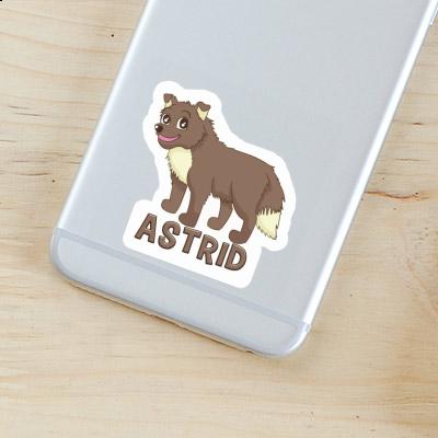 Astrid Sticker Hund Notebook Image