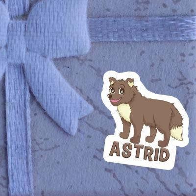 Astrid Sticker Hund Image