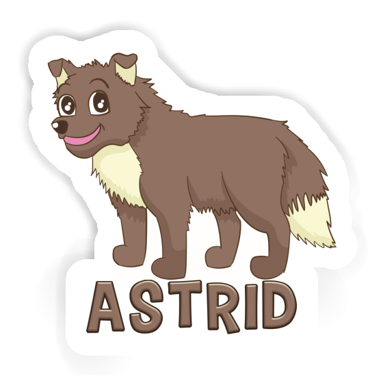 Astrid Sticker Hund Image