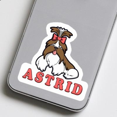 Shih Tzu Sticker Astrid Notebook Image