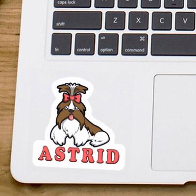 Sticker Astrid Shih Tzu Notebook Image