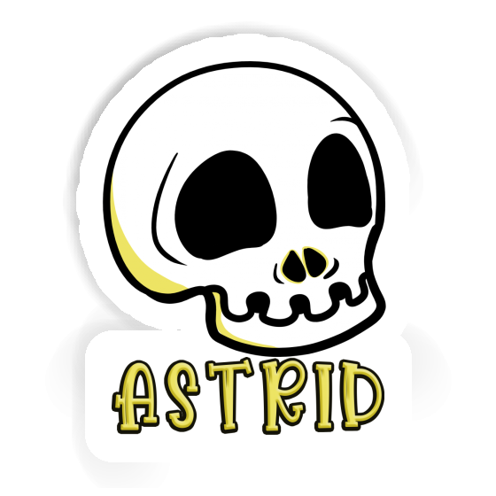 Skull Sticker Astrid Image