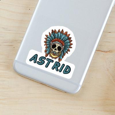 Baby-Skull Sticker Astrid Notebook Image