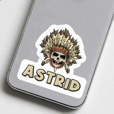 Sticker Kids Skull Astrid Notebook Image